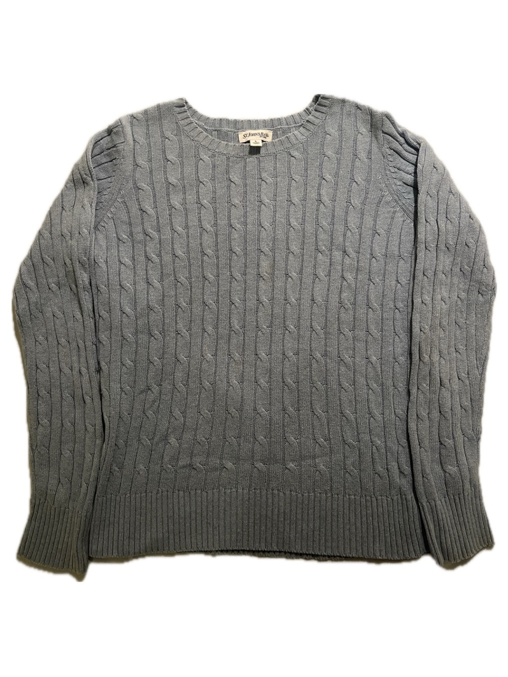 St. John's Bay Men's Cable Knit Sweater